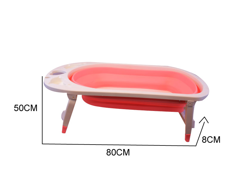 Folding bath tub