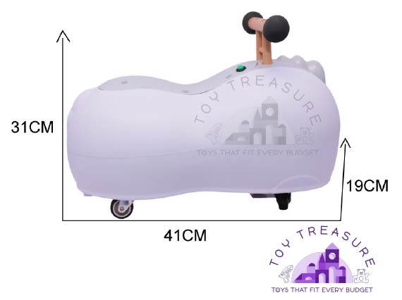 4 tyre rotating scooter