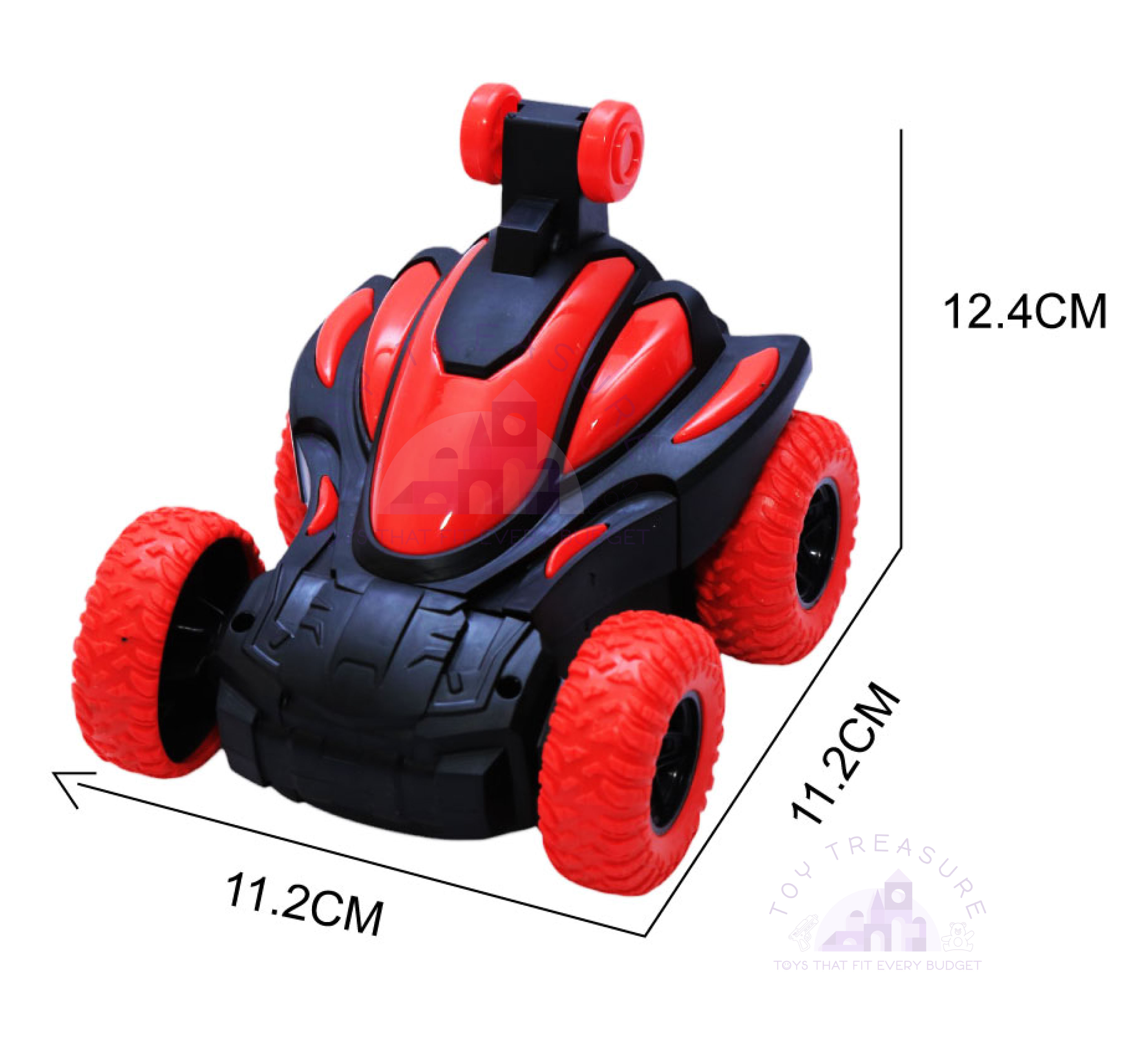 Turn over stunt car